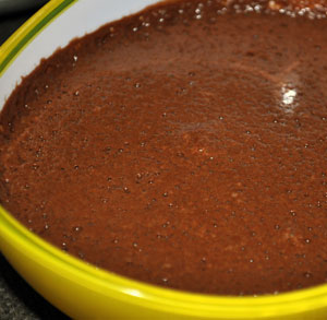 receta cocina mousse cerveza negra chocolate