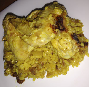 receta cocina arroz con pollo al curry riso gallo