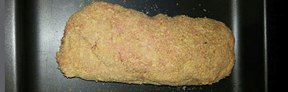 receta facil rollo carne picada rebozada flamenquin