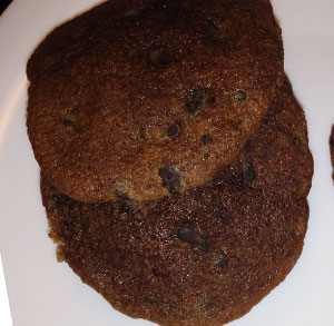 receta facil cookies chocolate y cereales