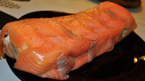 receta facil de pastel de salmon ahumado